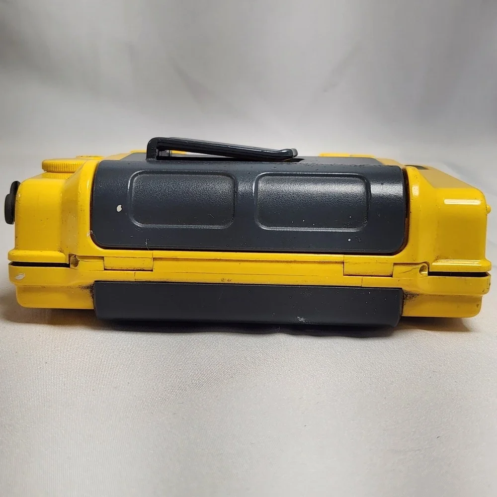 SONY Walkman Sports Audio Cassette fm/am Radio WM-AF54 yellow‎ Tested-Works READ